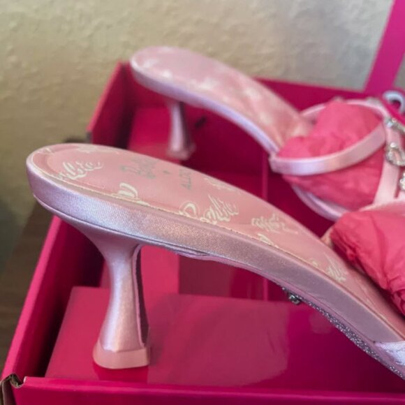New BARBIE ALDO Barbiemule Low Heel Pink Size 6 - Picture 5 of 6